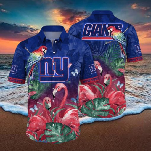 New York Giants NFL Flower Hawaiian Shirt Unique Gift For Men   Women Fan hawaiian shirt