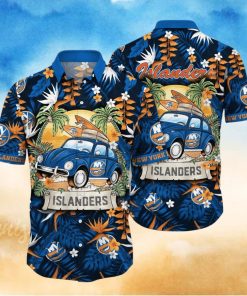 New York Islanders NHL Flower Hawaiian Shirt For Men Women Unique Gift For Fans