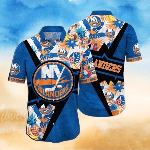 New York Islanders NHL Flower Hawaiian Shirt Gift For Men Women Fans