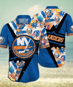 New York Islanders NHL Flower Hawaiian Shirt Gift For Men Women Fans