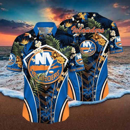 New York Islanders NHL Flower Hawaiian Shirt Special Gift For Men Women Fans