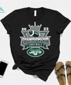 New York Jets 2023 Championship Football NFL logo T shirt - Limotees