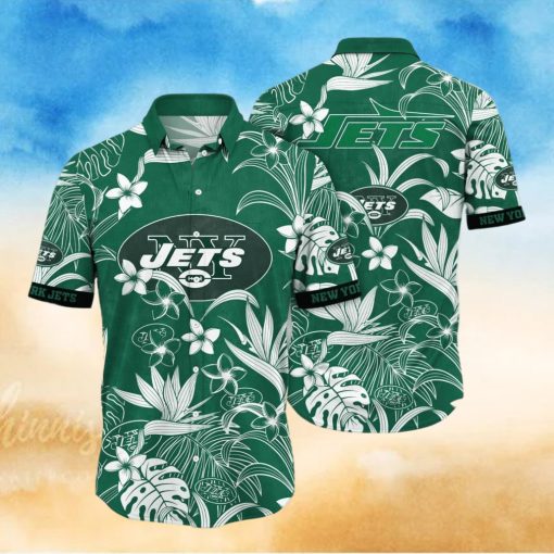 New York Jets NFL Flower Hawaiian Shirt For Men Women Impressive Gift For Fans