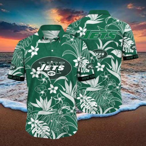 New York Jets NFL Flower Hawaiian Shirt For Men Women Impressive Gift For Fans