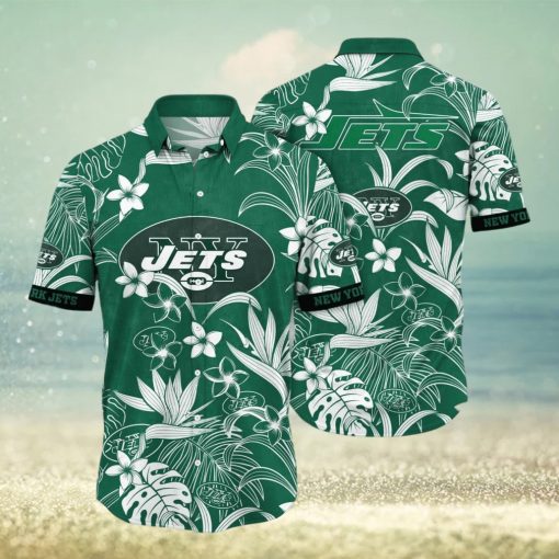 New York Jets NFL Flower Hawaiian Shirt For Men Women Impressive Gift For Fans