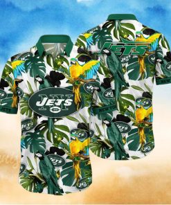 New York Jets NFL Flower Hawaiian Shirt Great Gift For Fans