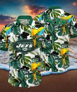 New York Jets NFL Flower Hawaiian Shirt Great Gift For Fans