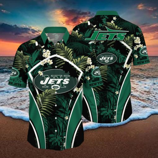 New York Jets NFL Flower Hawaiian Shirt Special Gift For Men Women Fans