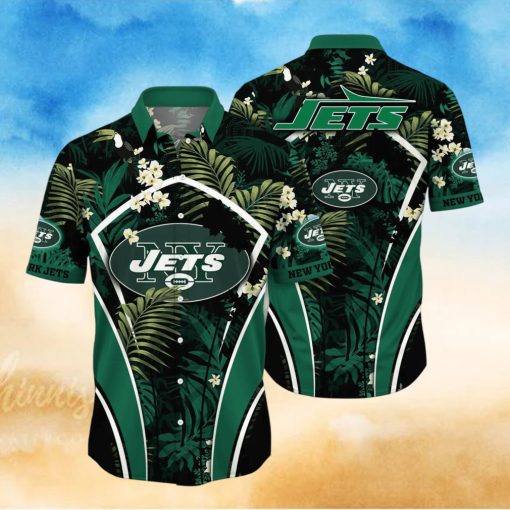 New York Jets NFL Flower Hawaiian Shirt Special Gift For Men Women Fans