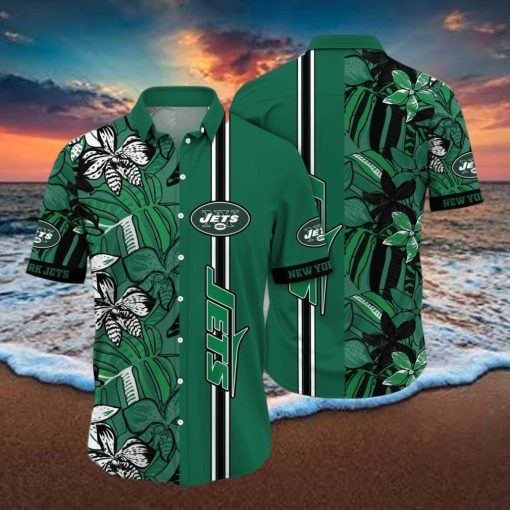 New York Jets NFL Flower Hawaiian Shirt Unique Gift For Fans