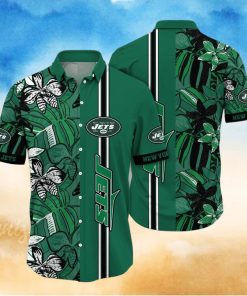 New York Jets NFL Flower Hawaiian Shirt Unique Gift For Fans