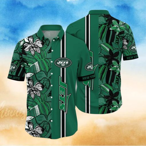 New York Jets NFL Flower Hawaiian Shirt Unique Gift For Fans