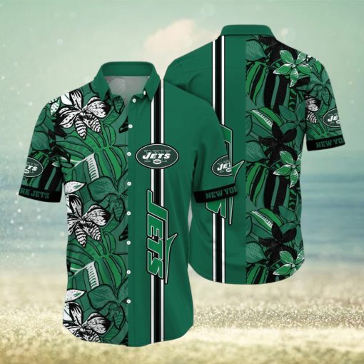 New York Jets NFL Flower Hawaiian Shirt Unique Gift For Fans