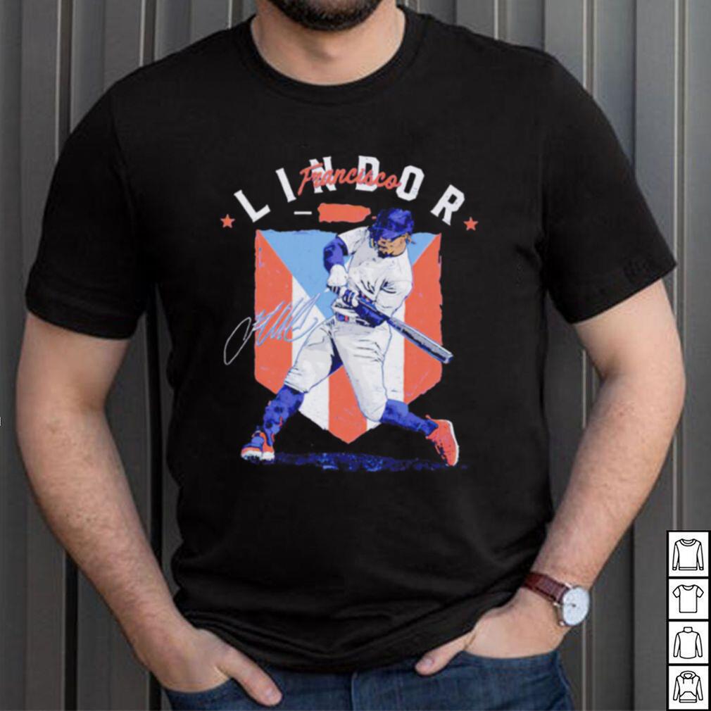 Francisco Lindor New York Mets Signature Shirt