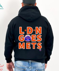 New York Mets LDN Goes Mets 2024 London Series logo shirt