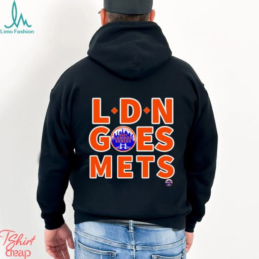 New York Mets LDN Goes Mets 2024 London Series logo shirt