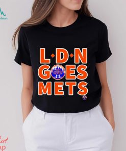 New York Mets LDN Goes Mets 2024 London Series logo shirt