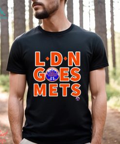 New York Mets LDN Goes Mets 2024 London Series logo shirt