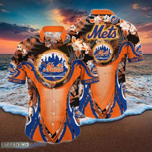 New York Mets MLB Flower Hawaiian Shirt Impressive Gift For Men Women Fans