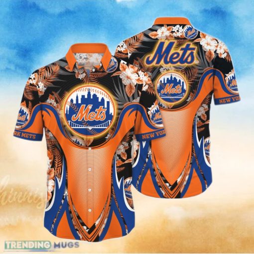 New York Mets MLB Flower Hawaiian Shirt Impressive Gift For Men Women Fans