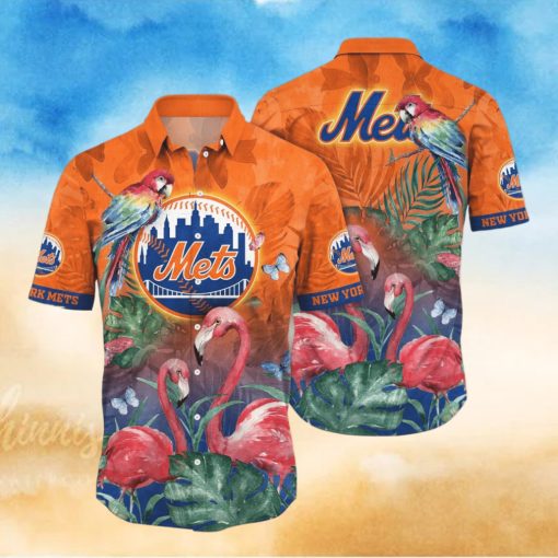 New York Mets MLB Flower Hawaiian Shirt Unique Gift For Men Women Fans