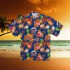 Miami Hurricanes Funny Hawaiian Shirt  Tropical Pattern Summer Beach Gift