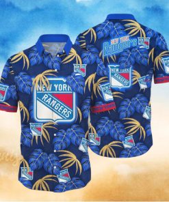 New York Rangers NHL Flower Hawaiian Shirt Impressive Gift For Fans