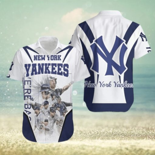 New York Yankees Hawaiian Shirt Summer Gift For Baseball Fans  Yankees Hawaiian Shirt  Hawaiian Gift