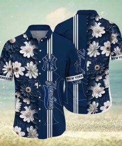 New York Yankees MLB Flower Hawaiian Shirt For Men Women Gift For Fans hawaiian shirt