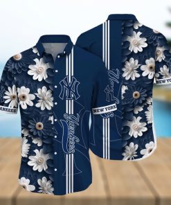 New York Yankees MLB Flower Hawaiian Shirt For Men Women Gift For Fans hawaiian shirt