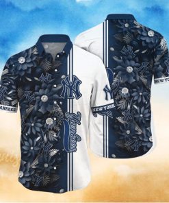 New York Yankees MLB Flower Hawaiian Shirt For Men Women Great Gift For Real Fans