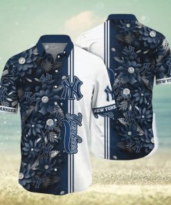 New York Yankees MLB Flower Hawaiian Shirt For Men Women Great Gift For Real Fans