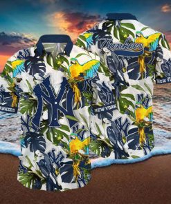 New York Yankees MLB Flower Hawaiian Shirt Great Gift For Fans