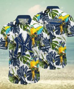 New York Yankees MLB Flower Hawaiian Shirt Great Gift For Fans