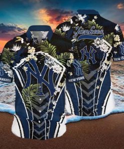 New York Yankees MLB Flower Hawaiian Shirt Special Gift For Men Women Fans