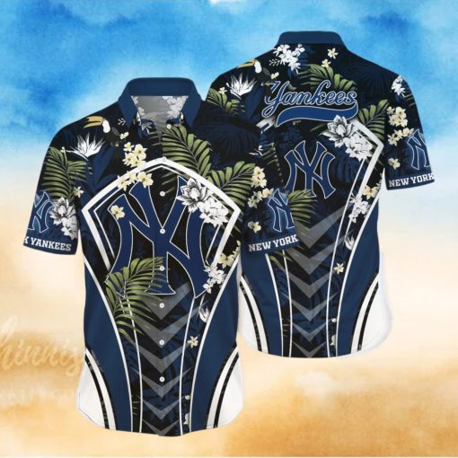 New York Yankees MLB Flower Hawaiian Shirt Special Gift For Men Women Fans