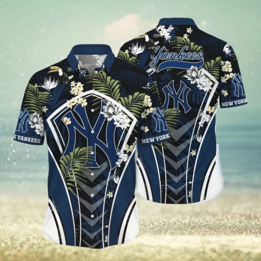 New York Yankees MLB Flower Hawaiian Shirt Special Gift For Men Women Fans