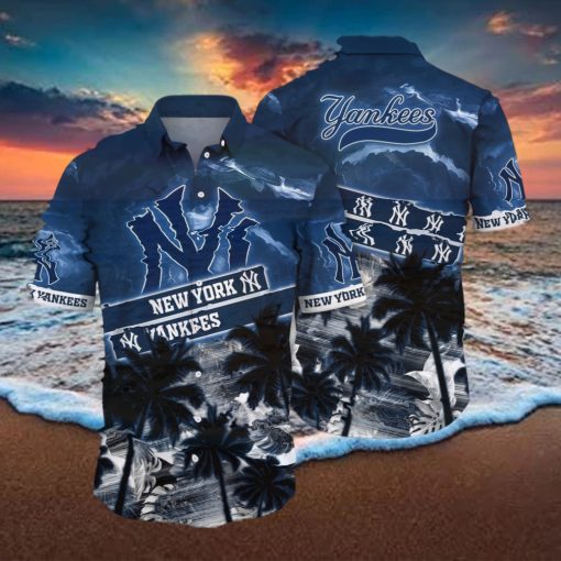 New York Yankees MLB Flower Hawaiian Shirt Style Gift For Fans