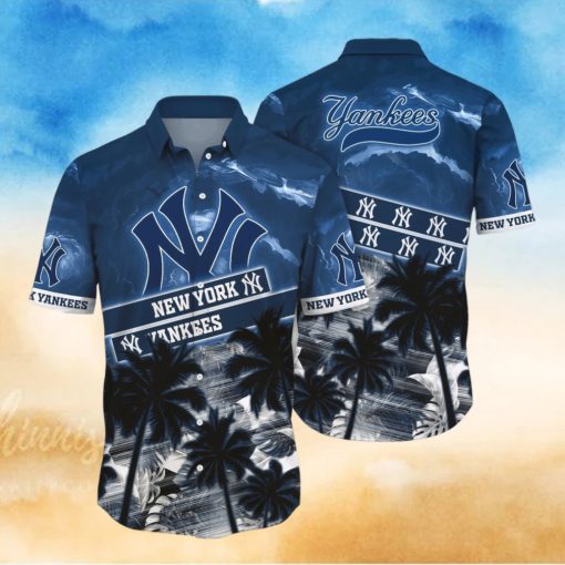 New York Yankees MLB Flower Hawaiian Shirt Style Gift For Fans