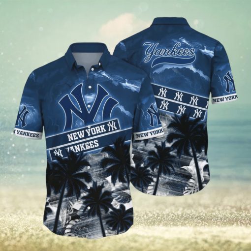 New York Yankees MLB Flower Hawaiian Shirt Style Gift For Fans