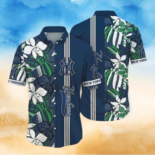 New York Yankees MLB Flower Hawaiian Shirt Unique Gift For Fans