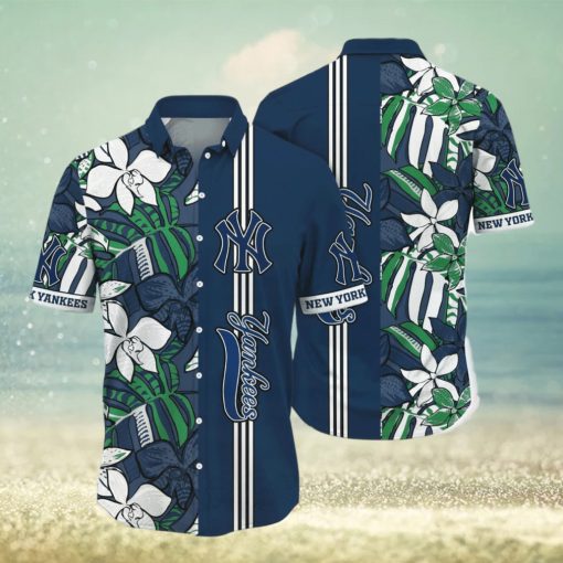 New York Yankees MLB Flower Hawaiian Shirt Unique Gift For Fans