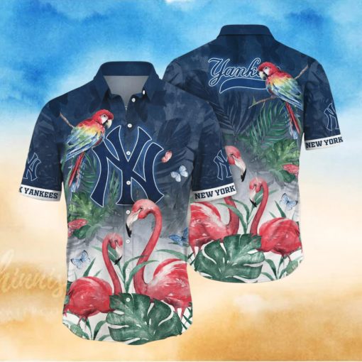 New York Yankees MLB Flower Hawaiian Shirt Unique Gift For Men Women Fans