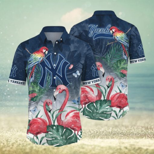 New York Yankees MLB Flower Hawaiian Shirt Unique Gift For Men Women Fans