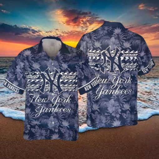 New York Yankees MLB Team Coolest Print Hawaiian Shirt  New York Yankees Hawaiian Shirt