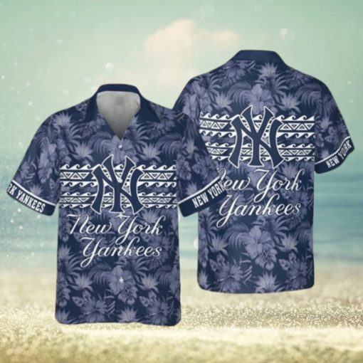 New York Yankees MLB Team Coolest Print Hawaiian Shirt  New York Yankees Hawaiian Shirt