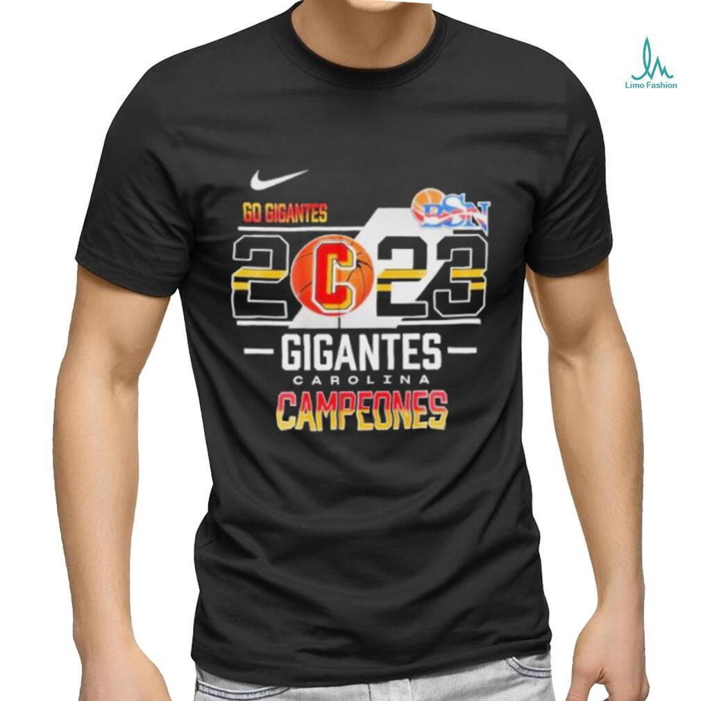 Nike Campeones Gigantes de Carolina BSN 2023 shirt - Limotees