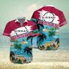 Stoke City FC Fans Hibiscus Logo EFL Golf Polo hawaiian  Shirt