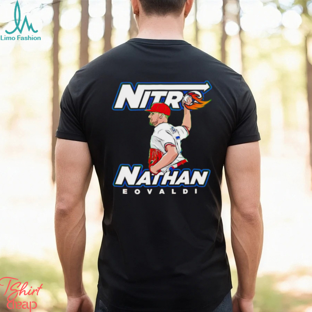 Nitro Nathan Eovaldi MLBPA Texas Baseball shirt - Limotees