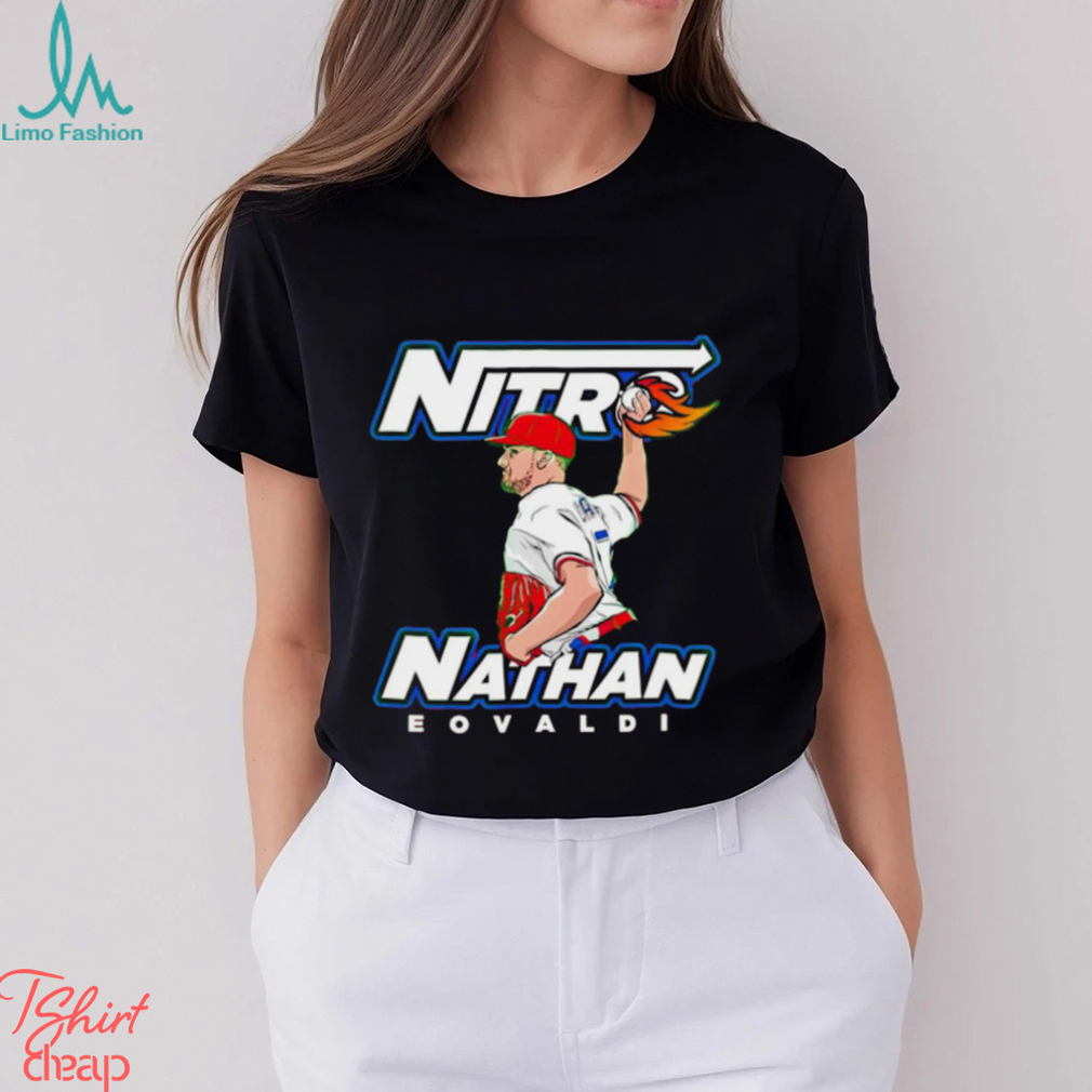 Nitro Nathan Eovaldi MLBPA Tee, Texas Baseball Apparel